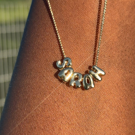 Custom Necklace Bubble 925 Silver